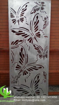 CNC-Schnitzbildschirm Perforierte 3 mm Metall-Aluminium-Bekleidung für Vorhangwand
