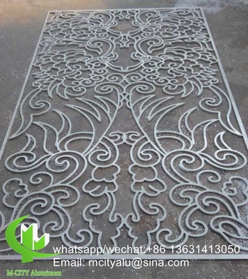 CNC-Laser-Schneidpanel Perforierter Panel 3 mm Metall-Aluminium-Panel für Fenster