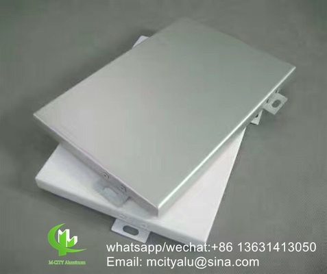 Einfachplatten-Aluminium-Massivplatten-Aluminium-Fassadenwandplatten-Verkleidungsplatten mit Halterung für Außengebäude