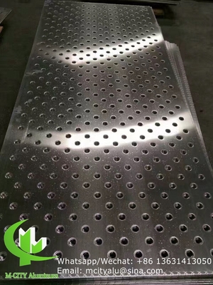 Blumenstil CNC-Laserbildschirm Perforierter 2,5 mm Metall-Aluminium-Bekleidungsplatte für Vorhangwand