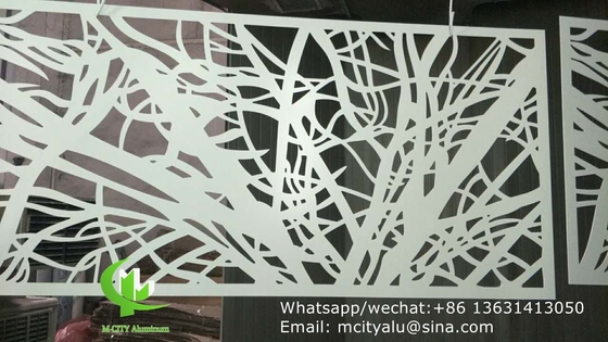 Metallgeländer Balkonfelder Aluminiumperforierter Dekorationsfelder für Vorhangwand Fassade Verkleidung Wandfelder