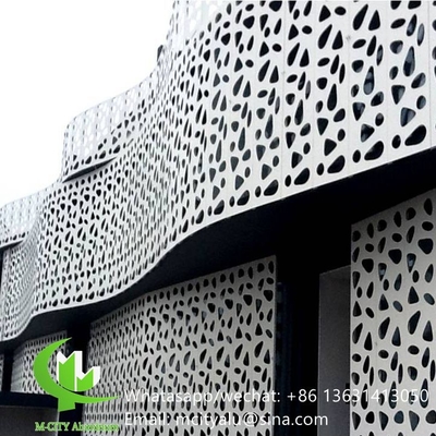 3003 Metall-Aluminium-Verkleidungsplatte für Fassadenvorhänge mit 3 mm Aluminiumplatte
