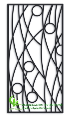 Aluminium-Laser-Schnitt-Panel-Blatt für Zäune Dekoration perforierte Wandplatte