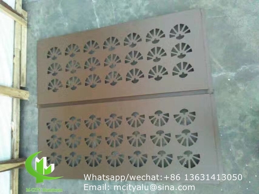 Holz-Aluminium-Verniss-Blatt Metallfassade Verkleidung Biegelblatt 2,5 mm Dicke für Vorhangwand Fassade Dekoration
