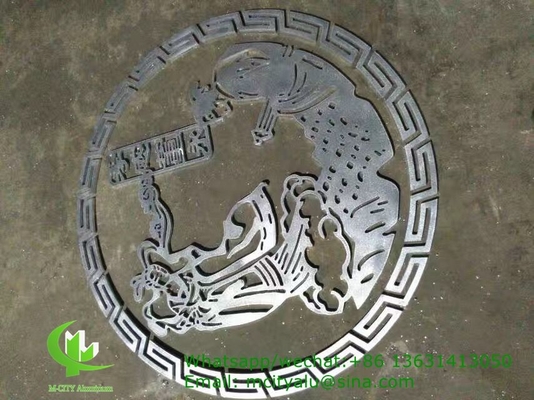 Aluminiumperforierte Platten für Bildschirmdekoration mit 3 mm Metallblech mit Laserschneiderei