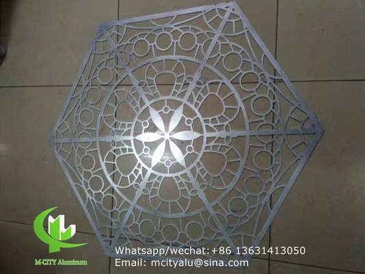 Holz-Aluminium-Verniss-Blatt Metallfassade Verkleidung Biegelblatt 2,5 mm Dicke für Vorhangwand Fassade Dekoration