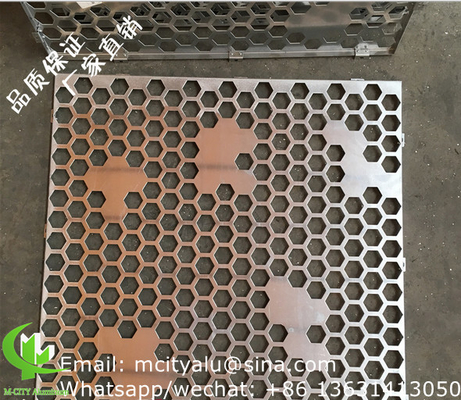 Metall-Aluminium-perforierte Massivplatte, Fassadenplatte, Verkleidungsplatte für Vorhangwand-Bildschirmplatte