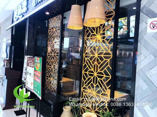 China Perforierter Aluminiumbildschirm Laserschnitt CNC-Schnitzwerk Vorhang Wandplatte aus China Verkleidung Fassade Wandplatte