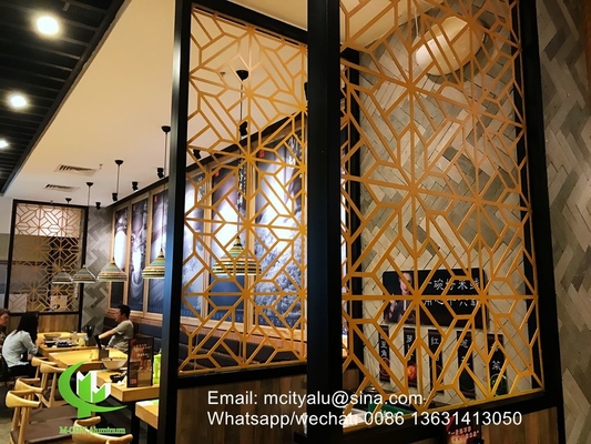 China Perforierter Aluminiumbildschirm Laserschnitt CNC-Schnitzwerk Vorhang Wandplatte aus China Verkleidung Fassade Wandplatte