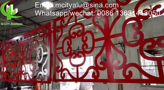 Metall Aluminium perforierte Dekorationsplatte für Vorhangwand Fassade Verkleidung Wandplatte mit 3 mm Dicke perforierte sie