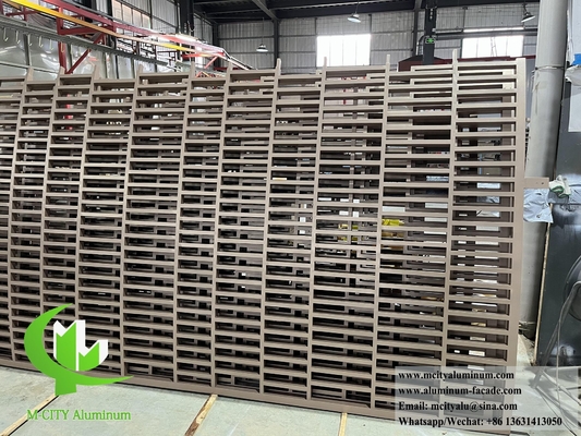 PVDF-Metallbeschichtung Perforierplatten-Aluminiumplatten für Gebäudedekoration