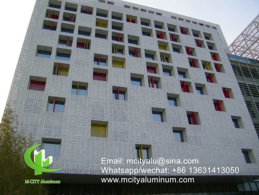 China Aluminiumfassade CNC lasergeschnittenes Dekorationspaneel für Fassade Wandplatte Verkleidungsplatte