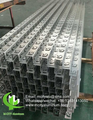 Perforierte Aluminiumbleche geformte Verkleidungsplatten Metallplatten massiv