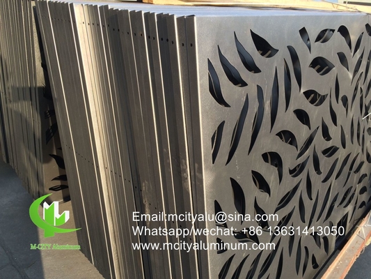 Aluminiumfurnierblech Metallfassade Verkleidung Biegeblech 2,5 mm Dicke für Vorhangwand Fassade Dekoration
