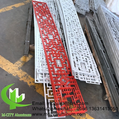 Fassadenverkleidung aus Aluminiummetall im österreichischen Stil Biegelblech 2,5 mm Dicke für die Dekoration von Vorhangwänden
