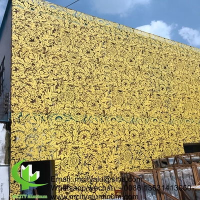 Fassadenverkleidung aus Aluminiummetall im österreichischen Stil Biegelblech 2,5 mm Dicke für die Dekoration von Vorhangwänden