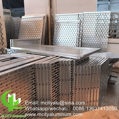 Fassadenverkleidung aus Aluminiummetall im österreichischen Stil Biegelblech 2,5 mm Dicke für die Dekoration von Vorhangwänden