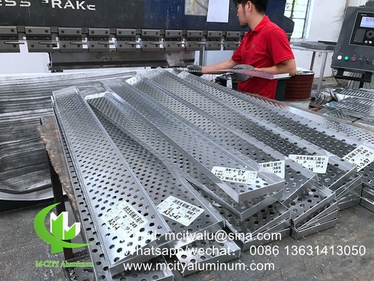 Lasergeschnittenes Pulverblech beschichtet mit Aluminium CNC geschnitzte Dekorationsplatte für Fassadenwandplatte Verkleidungsplatte