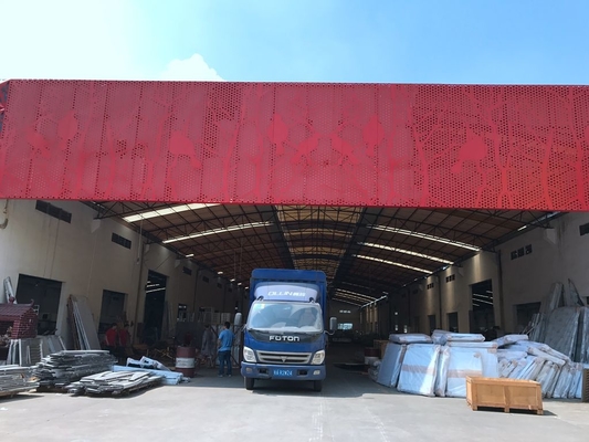 Metall-Aluminium-Perforationsverkleidung mit Kunstmustern Perforation für Gebäudefassaden