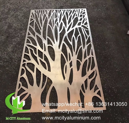 Schneidplatten aus Aluminium, Decorationsblech für Deckenplatten, Fassaden, Umschließungszaunfenster