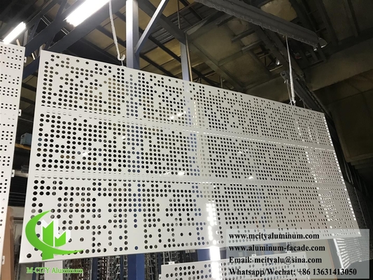 Lasergeschnittenes Metallbildschirm für Zaundekoration Aluminium 3 mm Dicke mit Muster