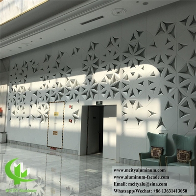 CNC-Punktierung Aluminiumplattenmassivplatte für Wanddekoration