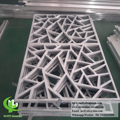 CNC-geschnitzte Aluminium-Gravurplatte für die Dekoration von Fassadenwänden