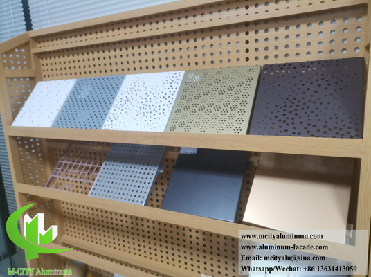 Architektonische Aluminiummassivplatten Fassade Wandverkleidung Dekoration