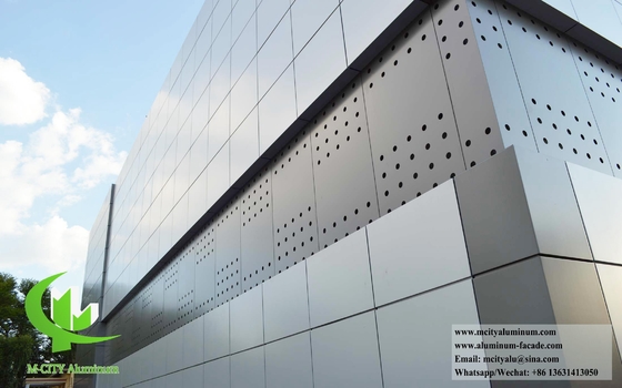 Metallfassaden Aluminiummassivverkleidung Außenwanddekoration
