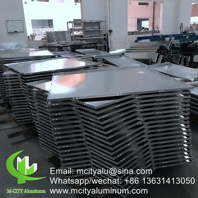 Schneidplatten aus Aluminium, Decorationsblech für Deckenplatten, Fassaden, Umschließungszaunfenster