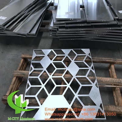 Schneidplatten aus Aluminium, Decorationsblech für Deckenplatten, Fassaden, Umschließungszaunfenster