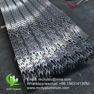 Aluminiumperforierte Bleche für Fenster-Privatsphäre Schirm Zaun mit 2mm Dicke Laser-Schnitt-Bildschirm