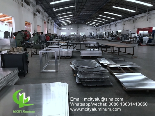 Außeneignung großartiges Wandpaneel Aluminiumperforiertes Panel für Wandpaneel gekrümmtes gefaltetes Panel
