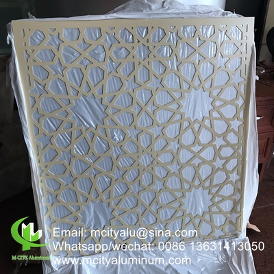 Aluminiumperforierte Fassaden- und Wandverkleidungspanele Außenbaubedeckung für Gebäude oder Decken