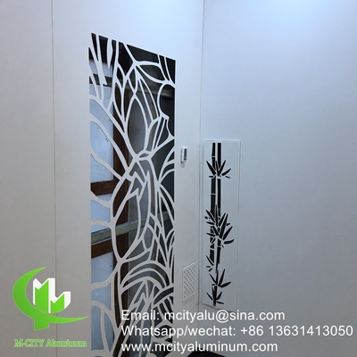 Aluminiumperforierte Platte Aluminiumfassadenwandplatte Verkleidungsplatte mit Halterung für Außengebäude