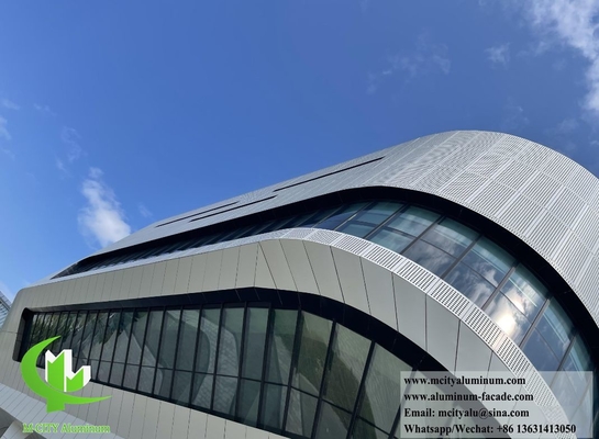 Architektonisches Massiv-Aluminium-Panel zur Wandverkleidung