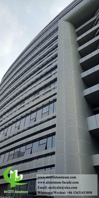 Außenfasaden aus Aluminium Massivplatten aus Aluminium Wasserdichte PVDF-Beschichtung
