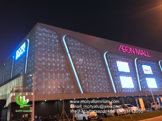Aluminiumperforierte Bleche für Fenster-Privatsphäre Schirm Zaun mit 2mm Dicke Laser-Schnitt-Bildschirm