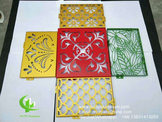 Aluminiummuster Fassade Wandverkleidung Panel Außen Gebäude Abdeckung für Gebäude Außendekoration
