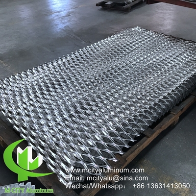 Aluminiumnetze für Fassadenwandverkleidung, Außenbau-Bauabdeckung für Gebäudeoberfläche, Innen-Außen