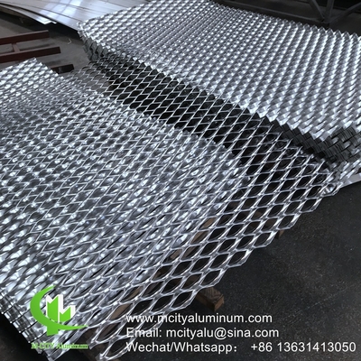 Aluminiumnetze für Fassadenwandverkleidung, Außenbau-Bauabdeckung für Gebäudeoberfläche, Innen-Außen