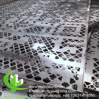 Metall-Aluminium-Fassadenplatte Metallfassadenplatte Biegeplatte für Vorhangwand Fassade Privatsphäre Bildschirm Dekoration