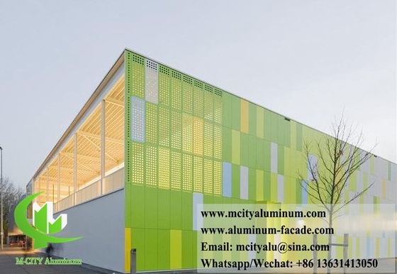 Architektonische Aluminiumplatten mit Metallschirm