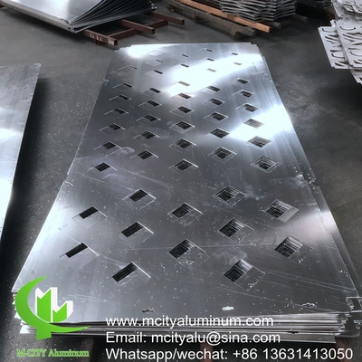 Wandverkleidung mit gravierter Dekorationswand aus Aluminium