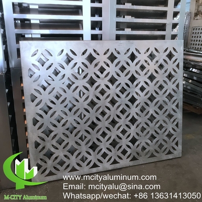 Perforierte Aluminium-Fassadenwandverkleidung, Außenbau, Vorderdeckung für Vorhangwand