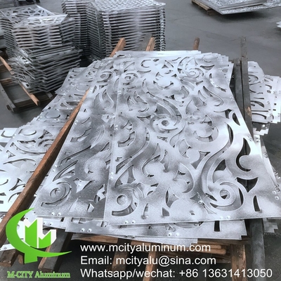 Perforierte Aluminium-Fassadenwandverkleidung, Außenbau, Vorderdeckung für Vorhangwand