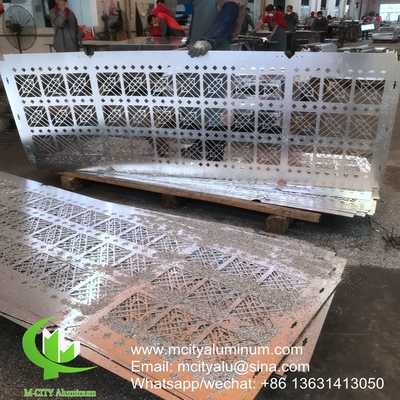 Vorhangwandfassade aus Aluminium Hohldekorationsfassade Wandverkleidung Außenbau Vorhangwandmusterfassade