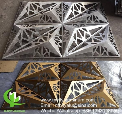 Perforierte Aluminiumverkleidung Fassade Wandplatte Außengebäude Fassade für Außenabdeckung