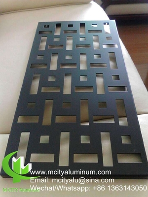 Architektonische Aluminiumbleche aus massivmetallischen Platten für Wandverkleidungen
