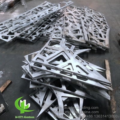 Perforierte runde Loch-Aluminium-Schnitzplatte für die Außenfassade des Gebäudes zur Außenabdeckung